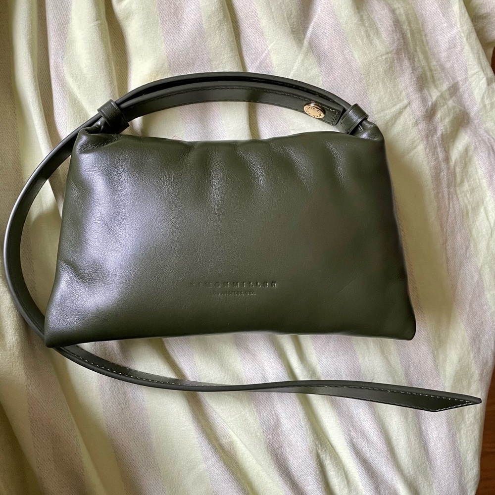 Simon miller forest green mini puffin